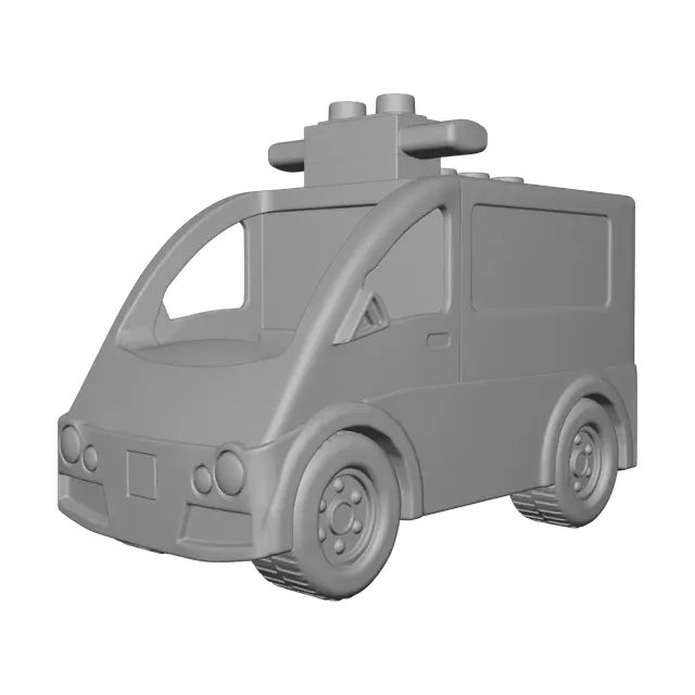 3D model for Toy Ambulance