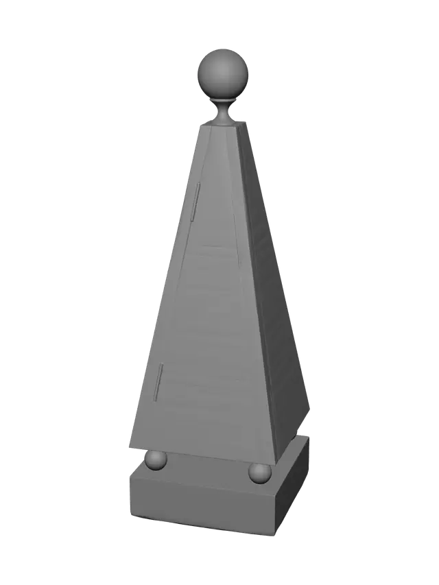 3D model for Realistic Pentagonal Pyramid