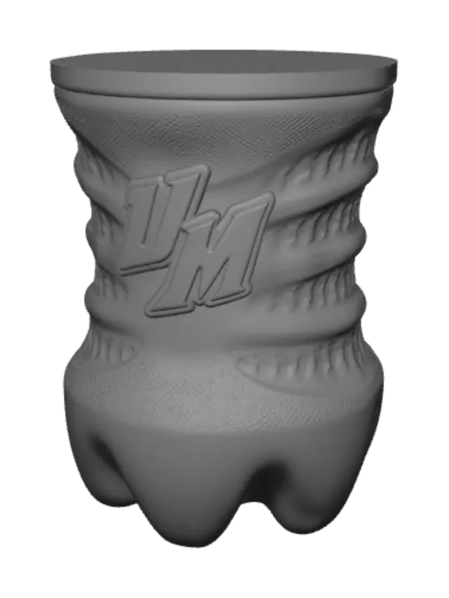 3D model for Purple DM Bottle