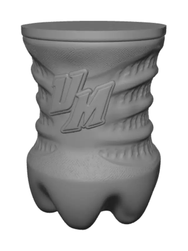 3D model for Purple DM Bottle