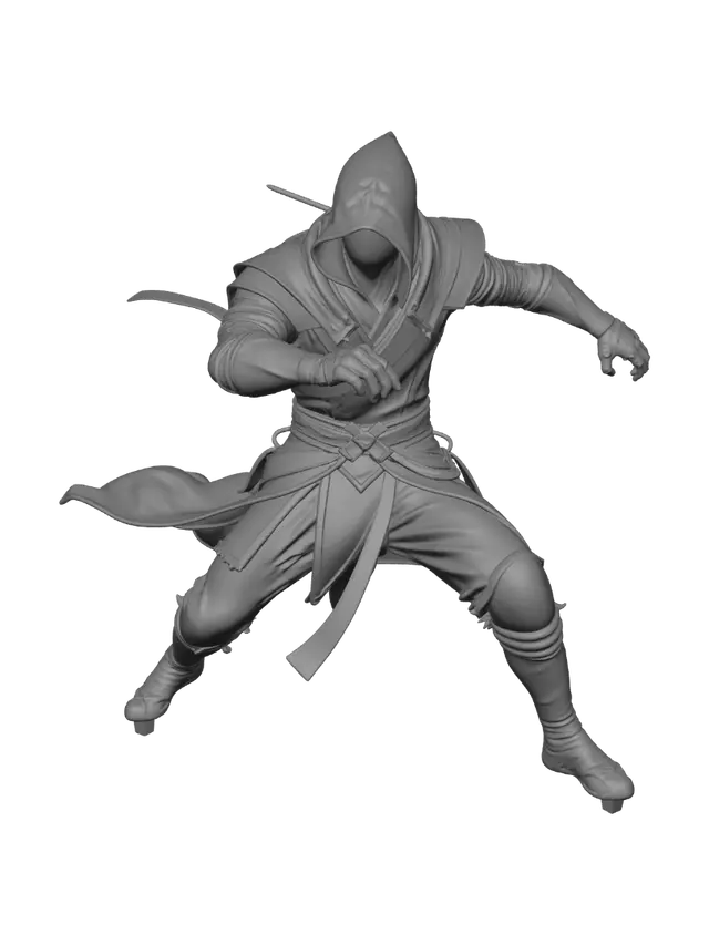 3D model for Emerald Shadow Assassin