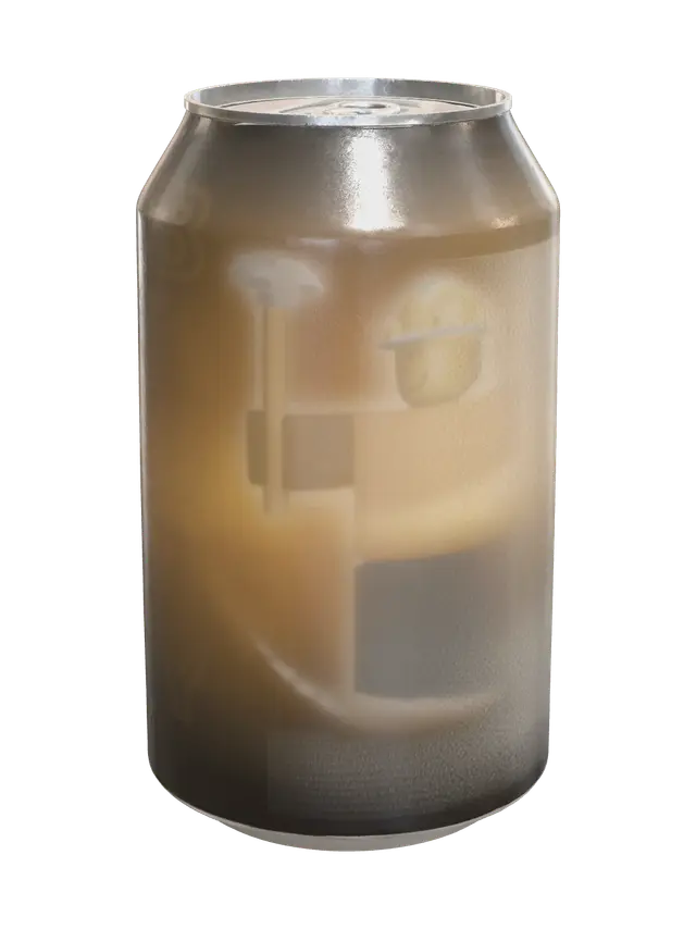 Bloxy Cola - Soda 3D model, vytvořený pomocí AI