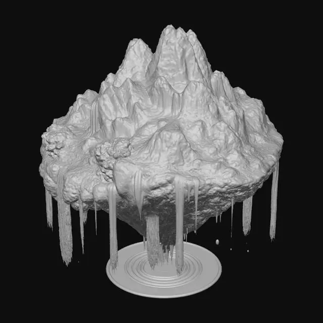 3D model for montagne