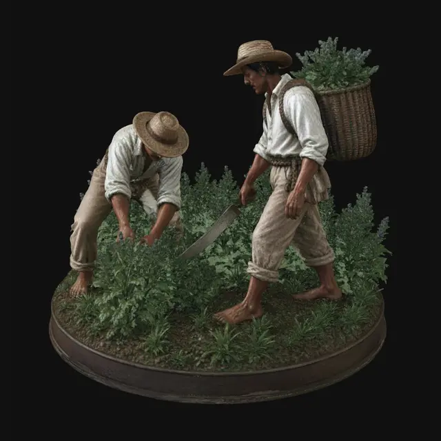 3D model for Lavender Harvesters