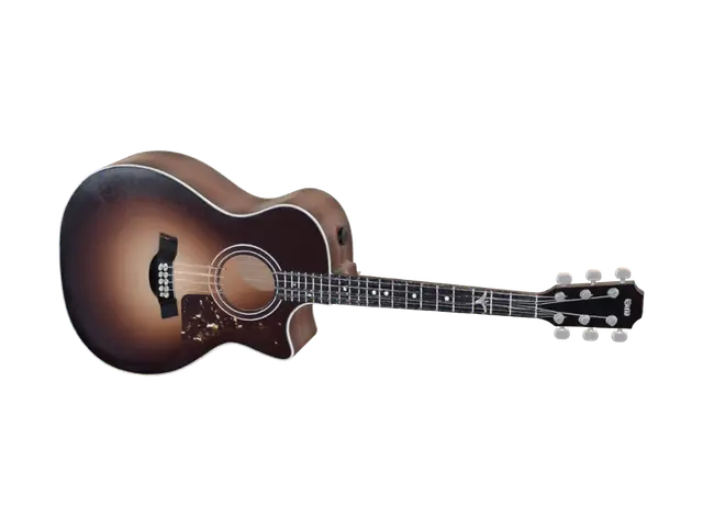Sunburst Cutaway Acoustic Guitar - The 3D model, vytvořený pomocí AI
