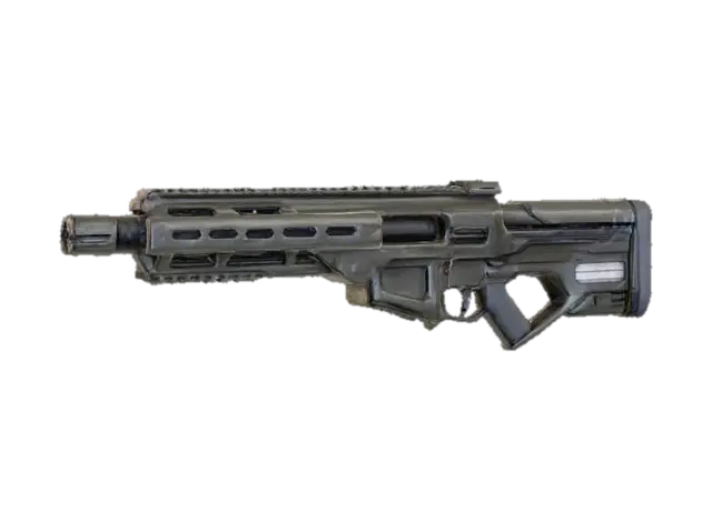 Futuristic Tactical Rifle - Advanced 3D model, vytvořený pomocí AI