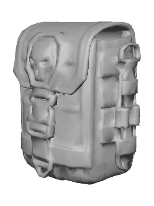 3D model for Skull Satchel, #villain#