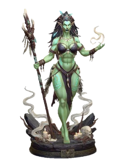 3D model for Verdant Enchantress of the Bone Altar