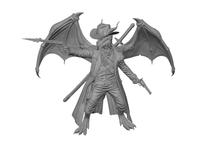 3D model for Dragon Gunslinger