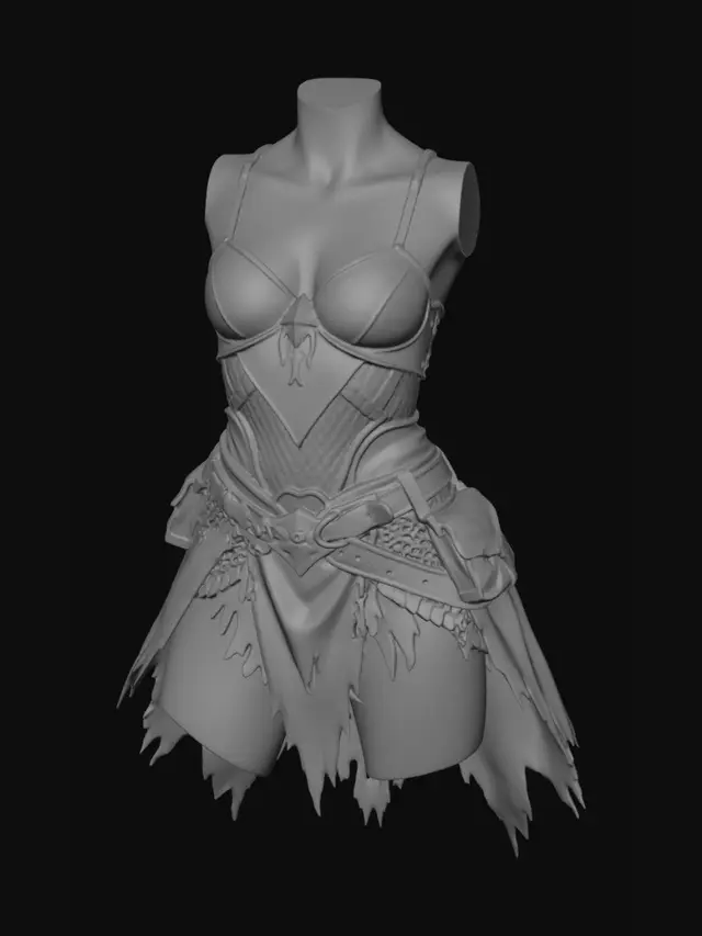 3D model for Midnight Armor