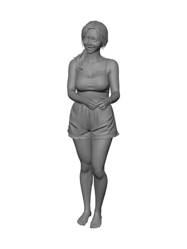 3D model for Morning Laundry on a Sunny Balcony