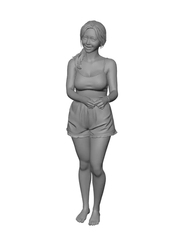 3D model for Morning Laundry on a Sunny Balcony