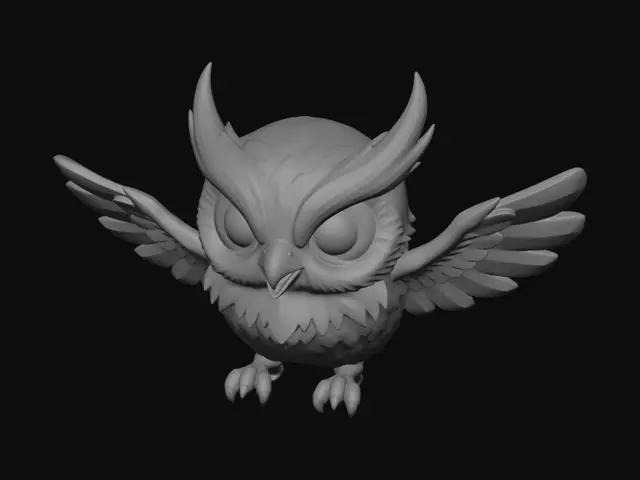 3D model for Nebula Night Owl