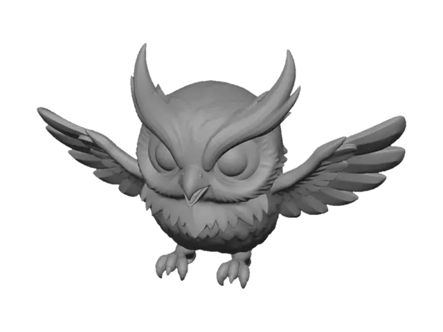 3D model for Nebula Night Owl