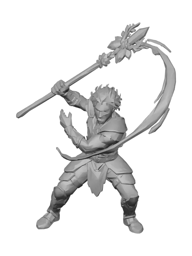3D model for Thornstaff Berserker