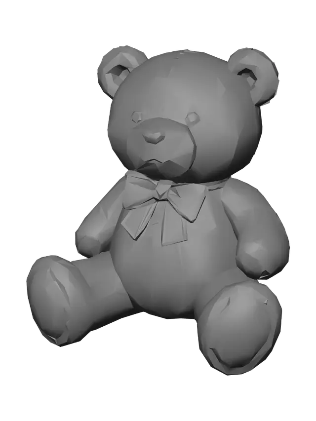 3D model for Stitched Teddy Bear