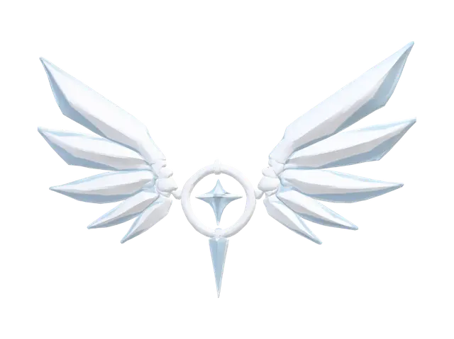 3D model for Azure Wings Crest