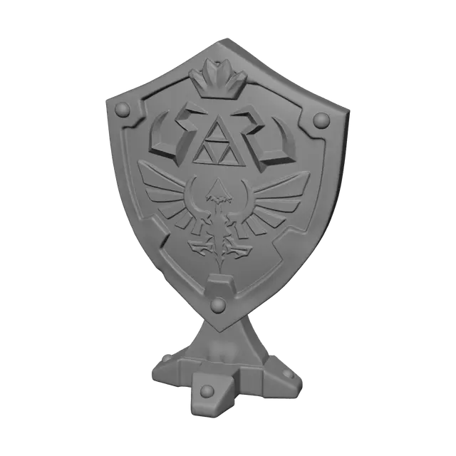 3D model for Weathered Hylian Shield