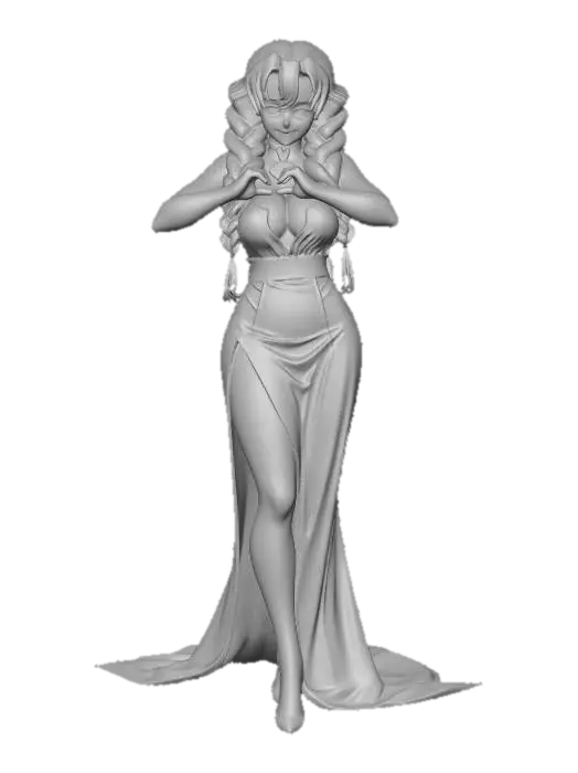 3D model for Velvet Heart