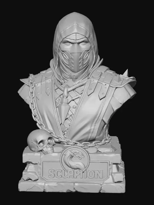 3D model for Scorpion Statue
