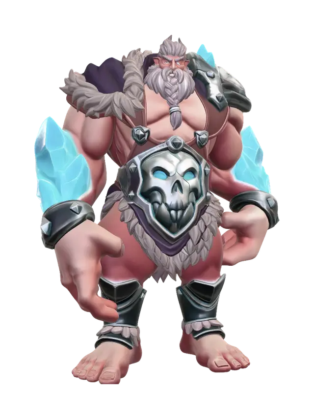 3D model for Icebound Skullbrute