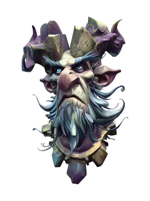 3D model for Stonehorn Sage