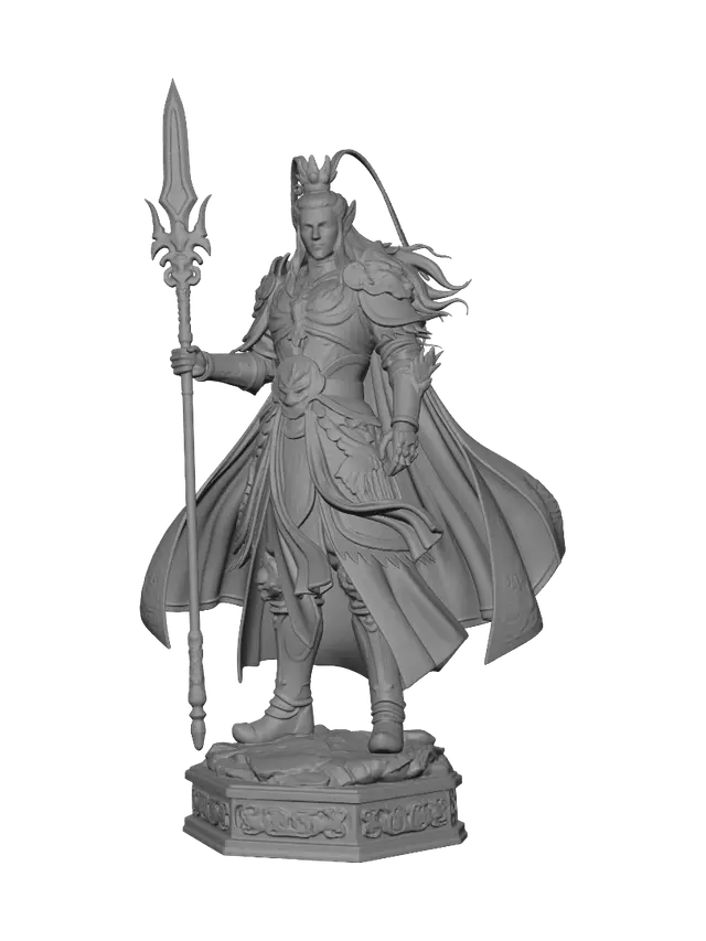3D model for Emperor of the Golden Legion