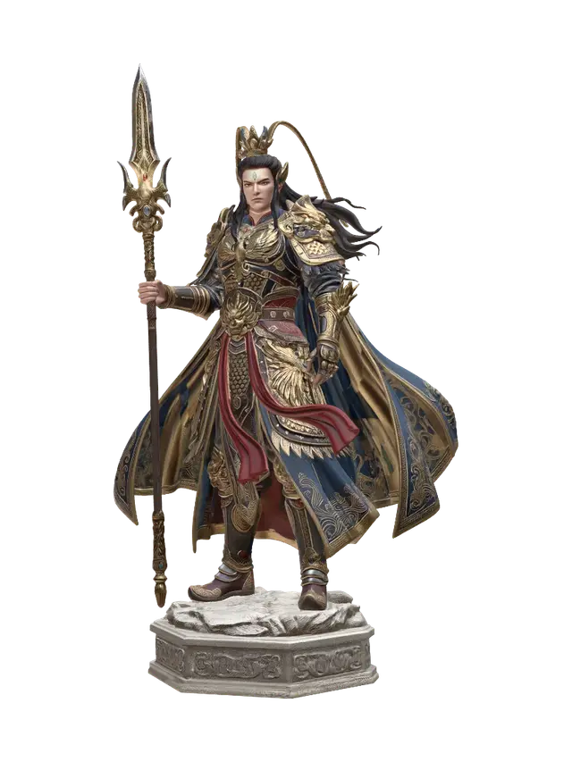3D model for Emperor of the Golden Legion