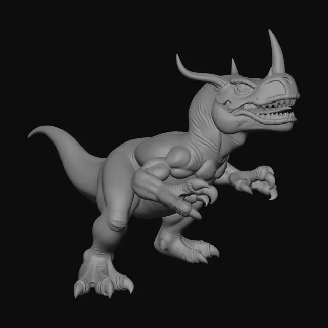 3D model for Stripehorn Rex