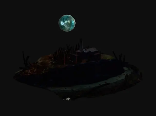 3D model for Desert Moon Outpost