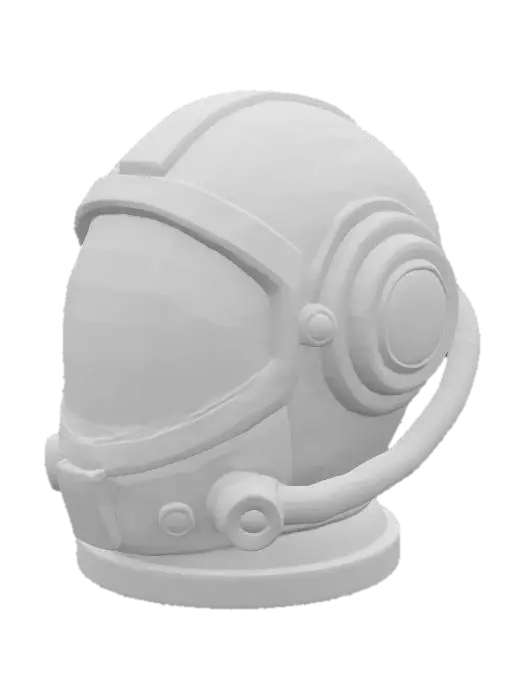 3D model for Astronaut Helmet Icon