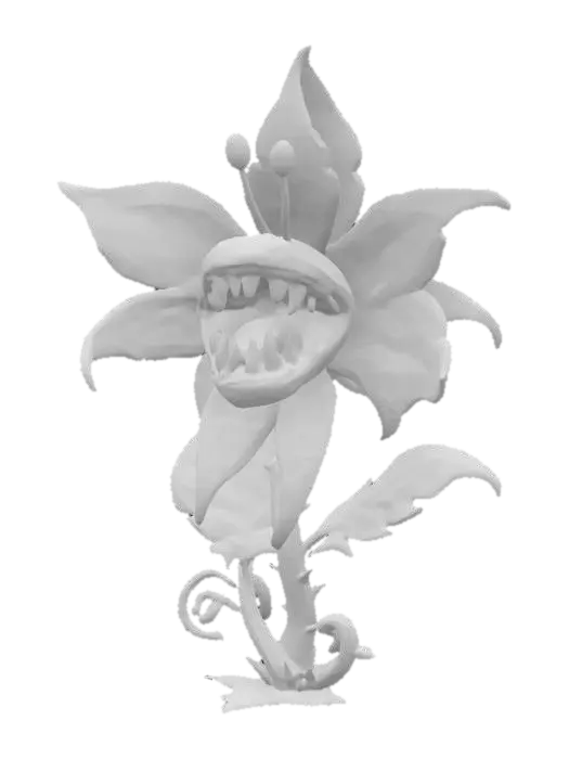 3D model for Carnivorous Blossom