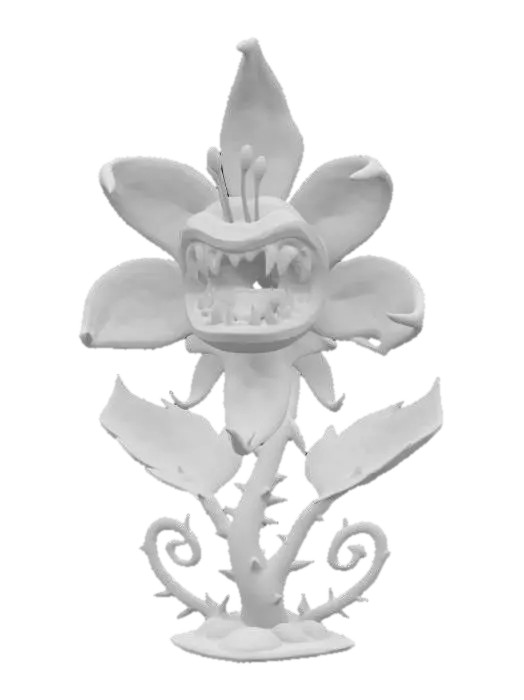 3D model for Carnivorous Blossom