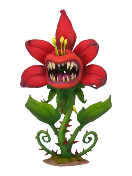 3D model for Carnivorous Blossom