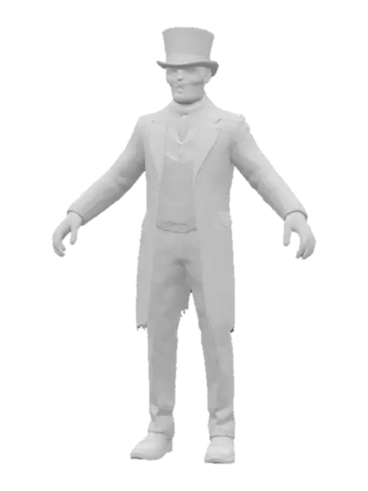 3D model for The Sickly Gentleman