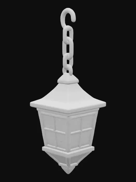 3D model for Rustic Glow Lantern
