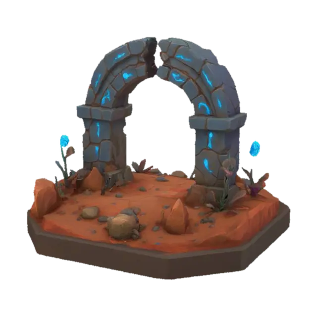3D model for Mystic Gateway, #arch#