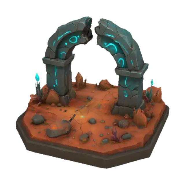 3D model for Mystic Gateway, #arch#
