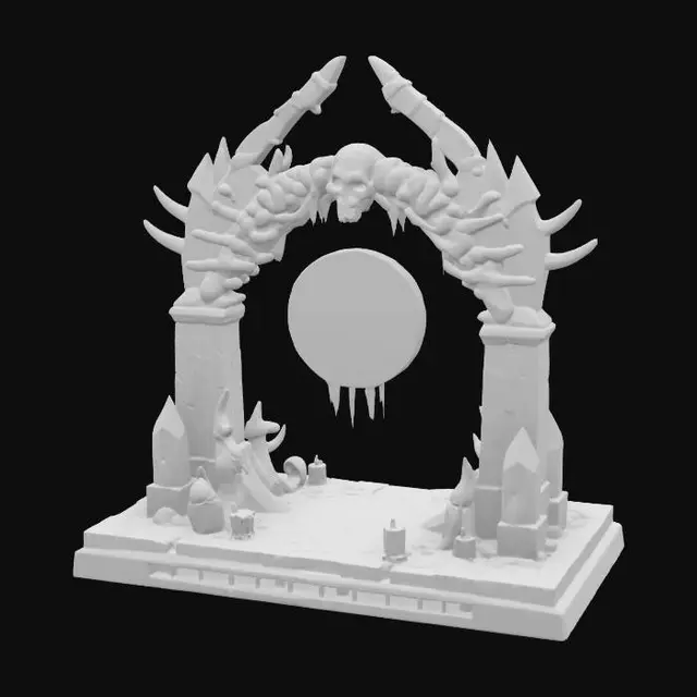 3D model for Gateway of Shadows, #arch#