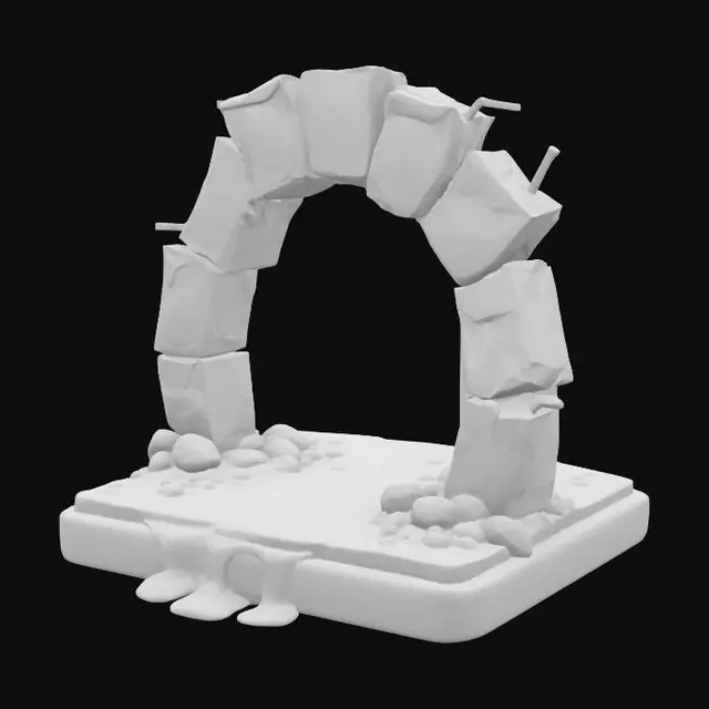 3D model for Juicebox Archway, #arch#