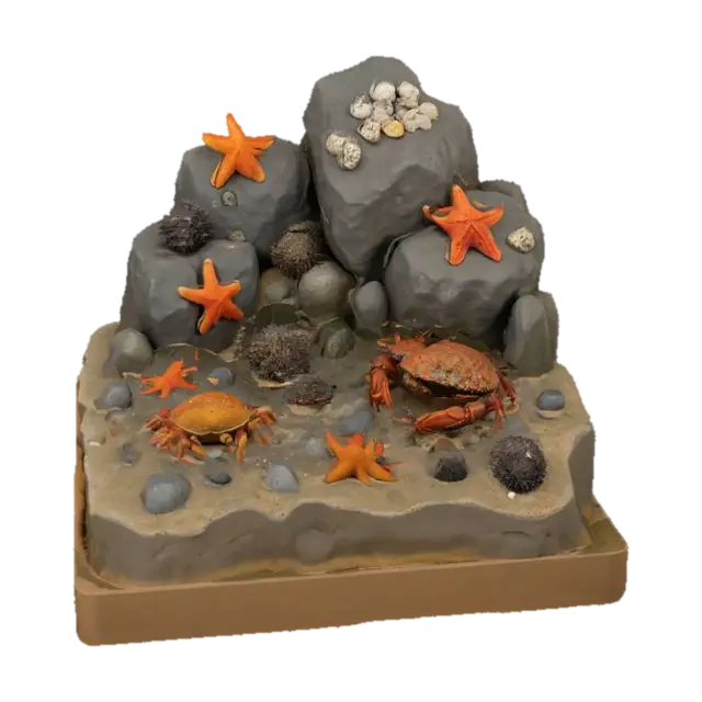 3D model for Tide Pool Harmony, #ocean#