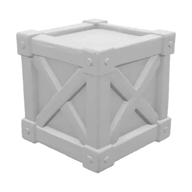 3D model for Wooden Crate