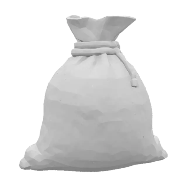 3D model for Golden Emblem Pouch
