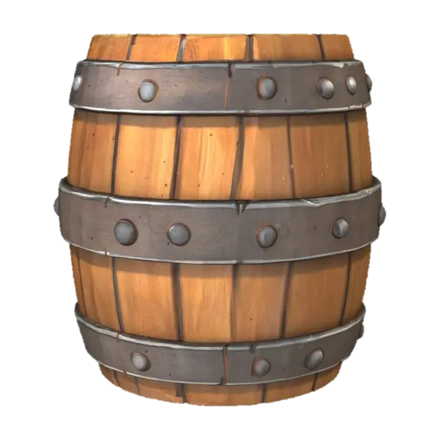 3D model for Barrel of Adventure