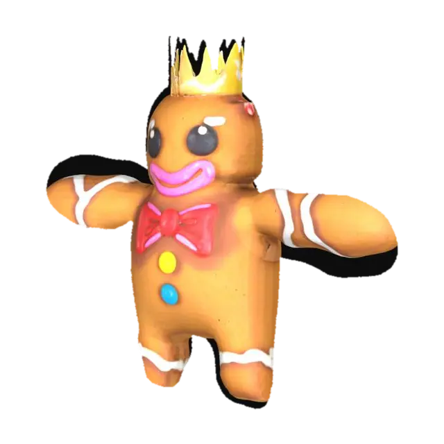 3D model for Colorful King, #SketchTo3D#