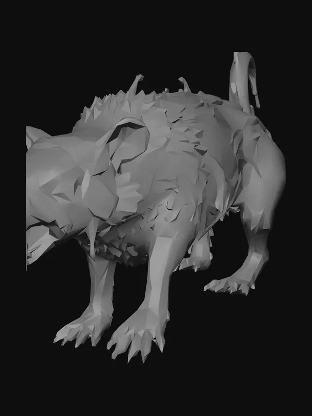 3D model for Neon Tide Rat