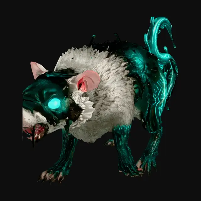 3D model for Neon Tide Rat