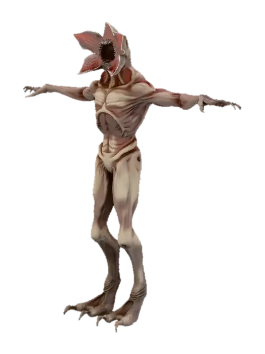 3D-модель Demogorgon Creature - Horror, сгенерированная ИИ