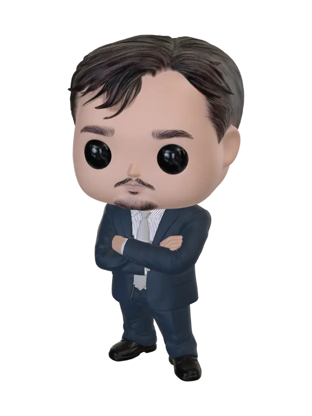 3D model for Confident Executive