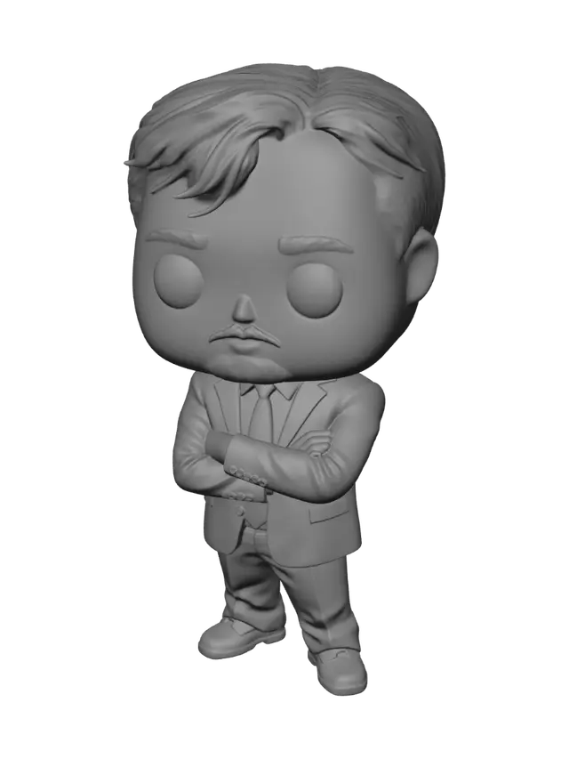 3D model for Confident Executive